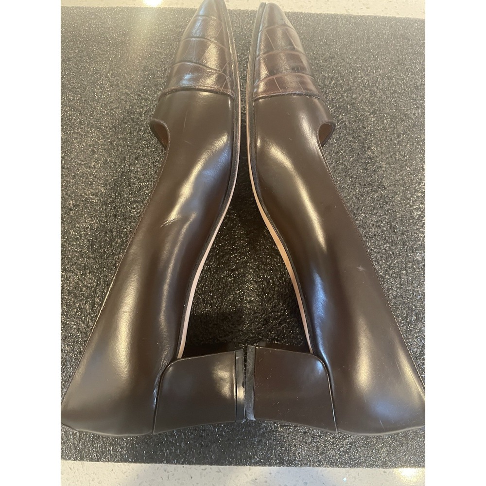 Womens Ralph Lauren "Mallory Captoe" Heel - Brown - size 6B - Picture 9 of 11